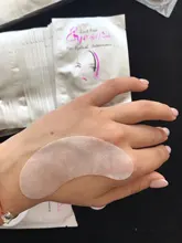 25/50/100 pares/lote Parches para extensión de pestañas almohadillas debajo de los ojos parches de papel rosa sin pelusa pegatinas para pestañas postizas