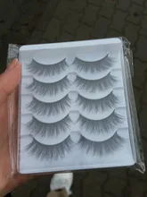 5 Par 3D visón pestañas falsas corto Natural suave y dramático pestañas falsas hecho a mano sin Cruel maquillaje extensión de pestañas