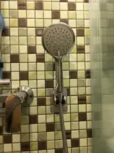 Shower-Head-Holder Self-Adhesive Adjustable Suction-Up Drill-Free Handheld Polished Useful