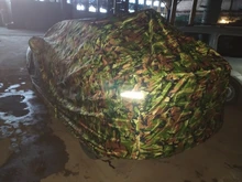Kayme cubierta para coche portadas de coche de camuflaje al aire libre de protección solar a prueba de agua reflector polvo lluvia nieve protectora suv sedán completo