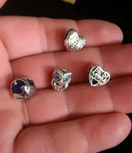 Código clave del corazón de la plata esterlina 925 de la series de abalorios encantos Original brazaletes aptos y brazaletes de la joyería de moda de las mujeres A003