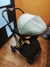 Cochecito de bebé 3 en 1, carrito de bebé ligero con marco de aluminio de paisaje alto, con asiento de coche para recién nacido, sin impuestos en la UE Coballe