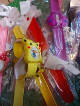 Relojes digitales con 21 patrones para niños y niñas, pulsera electrónica con parches para regalo de cumpleaños