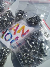 10/50 M2 M2.5 M3 M3.5 M4 M5 M6 M8 A2-70 de acero inoxidable 304 GB819 Cruz Phillips plana tornillo de cabeza avellanada perno longitud de 3-100mm