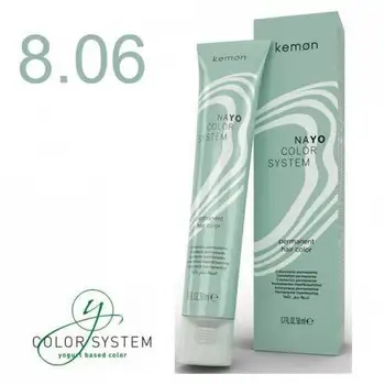 

Kemon - Dye Nayo Mahogany 8.06 Blonde Natural-50 ml