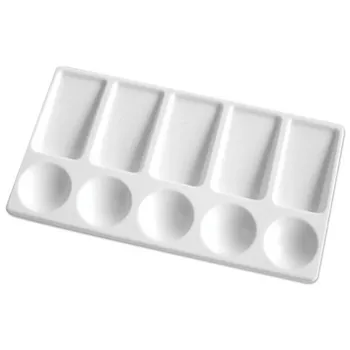 

Palette plastic rectangular Sonnet 10x19 cm 10 cells