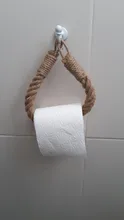 Vintage Towel Hanging Rope Toilet Paper Holder Home Hotel Bathroom Supplies