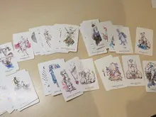 Linestrider-Juego de mesa de oráculo, cartas de juego con guía en PDF, Tarot, versión en inglés, 78 Uds.