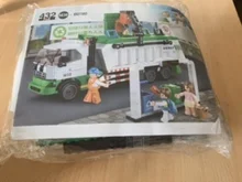 Building-Block-Sets Car-Model-Bricks Educational-Toys City-Garbage Classification-Truck