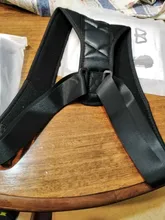 Corrector de postura ajustable para clavícula para hombre, corsé de corrección de postura para la parte superior de tirantes para espalda y hombros Cinturón de Soporte Lumbar