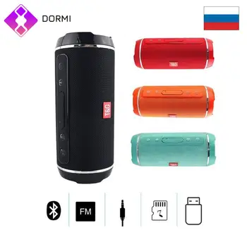 

TG-116 Outdoor Waterproof Bluetooth Speaker USB FM TF Card Subwoofer Portable Wireless Mini Bass Column Box Loudspeaker