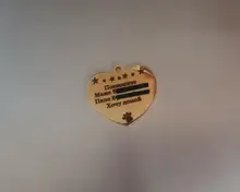 Etiqueta de identificación de Gato de acero inoxidable para mascotas, etiquetas de nombres de mascotas, Collar para gatos, accesorios con teléfono, sexo y etiquetas de nombres, grabado gratis