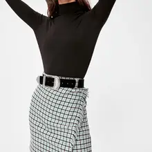 Trendyol юбка с бахромой TWOAW20ET0510