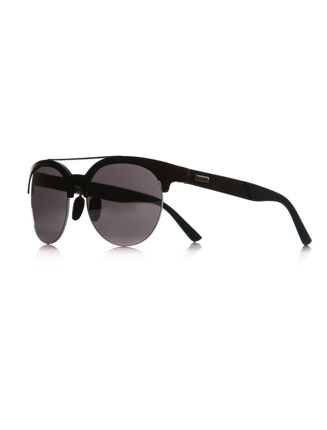

Unisex sunglasses rh 15503 03 bone black organic oval aval 55-18-145 rachel