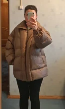 Puffer Jacket Coats Outwear Padded-Clothes Oversize Parkas Female Toppies Winter Woman