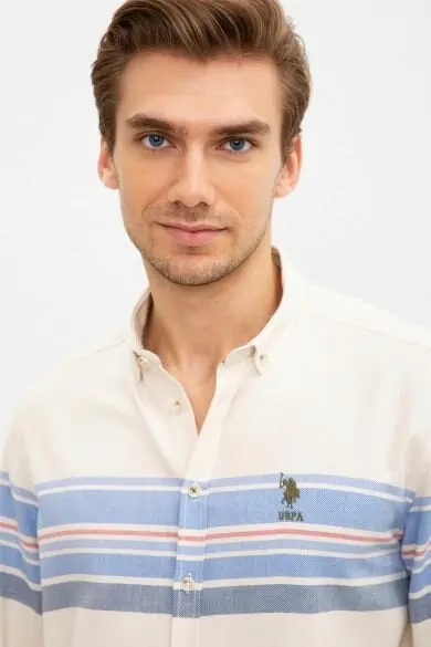 U.S. POLO ASSN. Мужской тканый гомлек