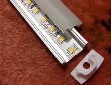 Light Cabinet-Bar Led-Hard-Strip Led-Per-Meter Flat-U-Profile Invisible 50cm 12VDC 20inch