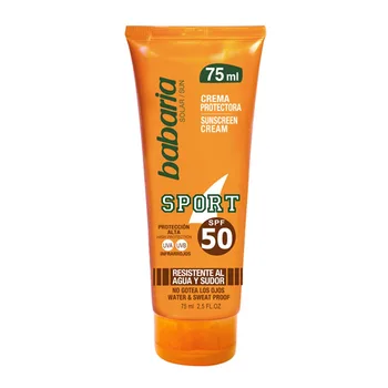 

BABARIA SPORT SUN CREAM SPF50 WATERPROOF 75ML