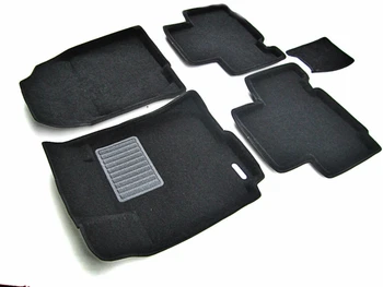 

Textile 3D mats euromat3d business in the interior for Toyota RAV4 (2006-2013) with plastic undermount