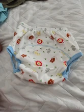 1 Uds bonitos pañales de bebé reutilizables pañal para bebés de tela lavable niños bebé algodón pantalones bragas pañales cambiando