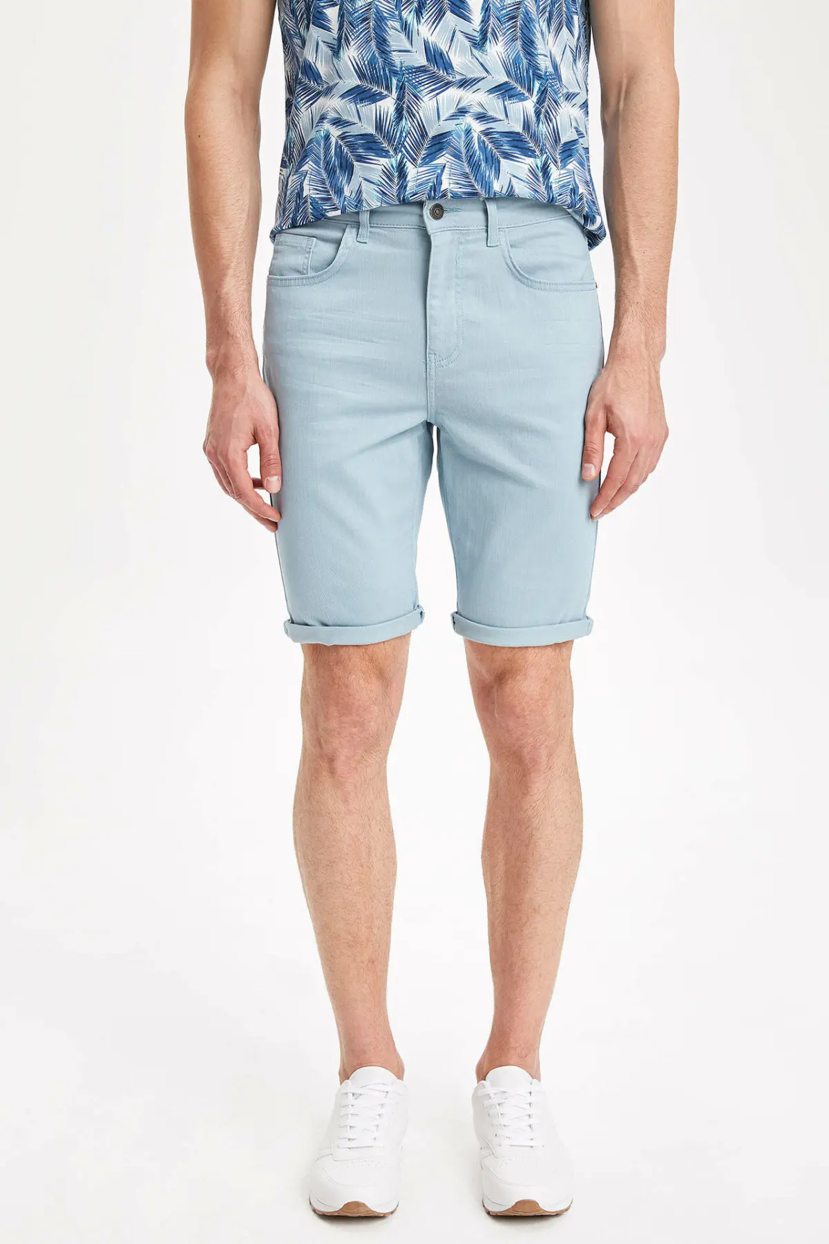 DeFacto человек Bermuda-J9772AZ19SM - Цвет: Бирюзовый