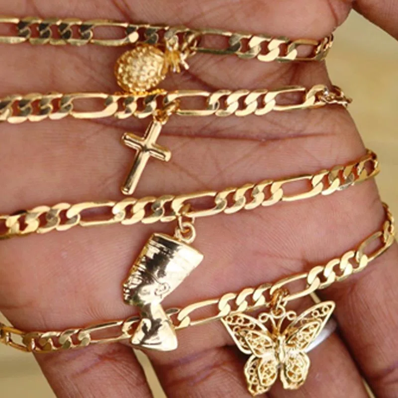 Butterfly Anklets Bracelet for Women Pineapple Religious Anklets Bracelet for Women Men Gold Color Charm Bangle Anklets Jewelry Butterfly Anklets Bracelet for Women Pineapple Religious Anklets Bracelet for Women Men Gold Color Charm Bangle Anklets Jewelry