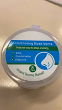 1/4/8 Uds ronquidos solución Anti ronquidos dispositivos anulador de ronquidos respiraderos para la nariz dilatadores ayuda para dormir respiración Apnea del sueño guardia contra Ronco.