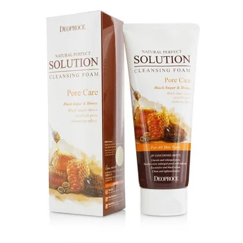 

Sepiolite for facial cleanser brown sugar deoproce Natural Perfect Solution cleansing foam pore care
