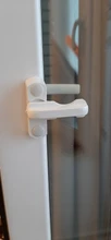Window-Door-Sash Lock Lever-Handle Sweep-Latch Safe UPVC Stainless-Steel Plastic Security