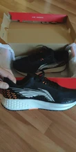 Li-ning-Zapatillas deportivas transpirables para hombre, calzado ligero con forro de maratón ROUGE RABBIT IV, ARBP037 ARBR015