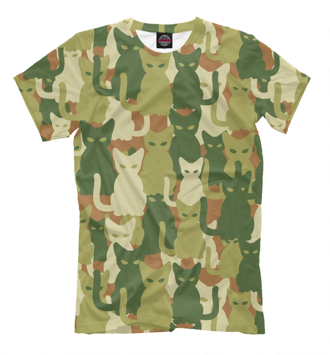 T shirt camouflage Cats (cats)|T-Shirts 