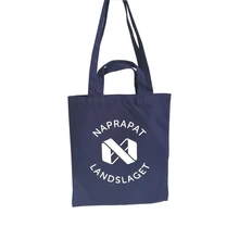 500 шт./лот, 34x40 см, логотип на заказ, две ручки, прочные, темно-синие, на плечо, складные, органический хлопок, Холщовая Сумка для покупок