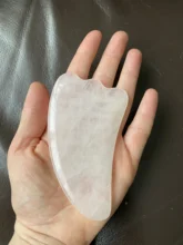 Roller Skin-Massage-Tool Rose Quartz Natural Jade Slimming Lifting Gift-Box Noiseless