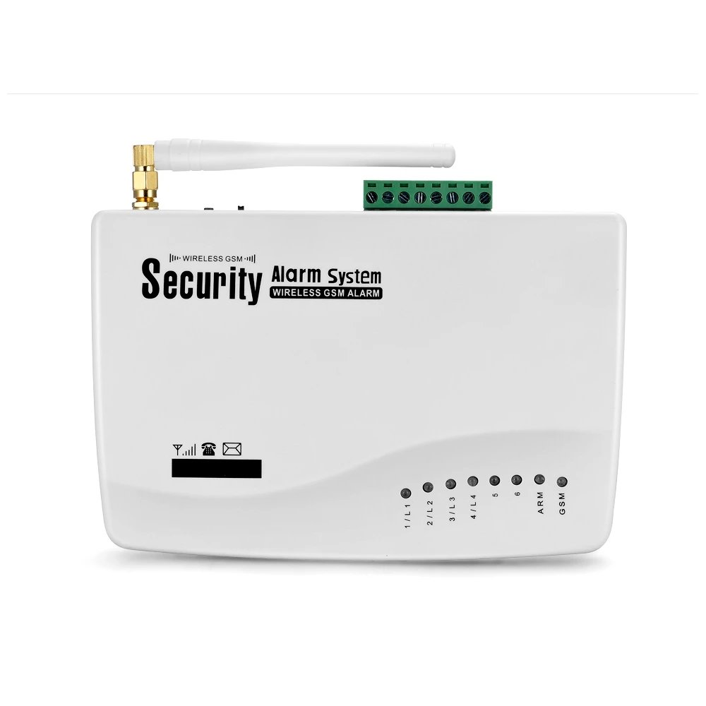 Беспроводная сигнализация GSM 10 зон сигнал 850/900/1800/1900 МГц на русском языке датчик движения датчик размыкания