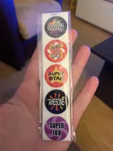 Pegatina de recompensa de palabras de dibujos animados para estudiantes, profesores, uso en el aula, pegatina de juguete para niños, 50 Uds.