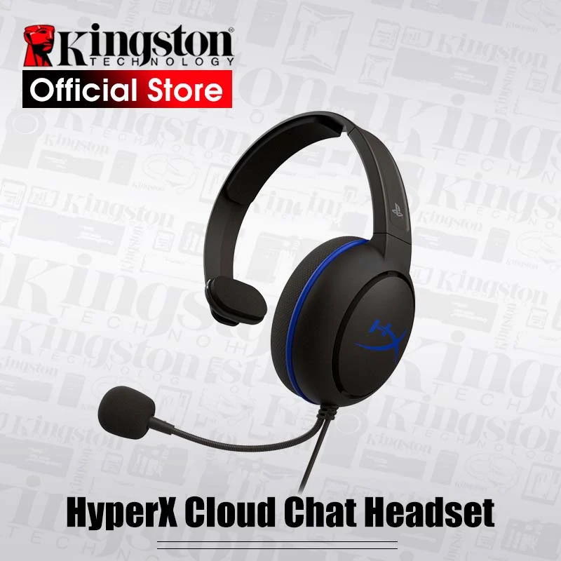 Kingston auriculares HyperX Cloud Chat, cascos con licencia oficial de PS4,  con micrófono y Media apertura|Auriculares y audífonos| - AliExpress