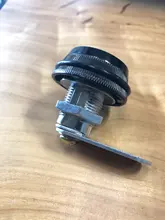 Cerradura de buzón de correos con combinación de 3 dígitos, candado con lengüeta rotativa de 7/8 pulgadas para cajón de armario