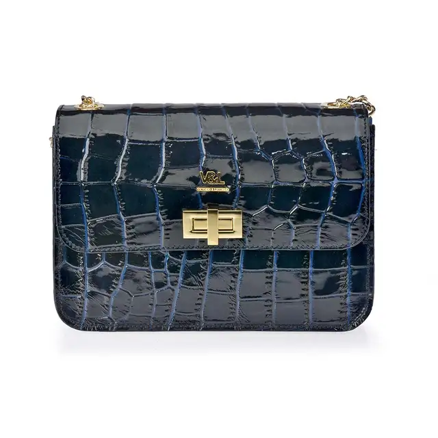 Bolso grande para Mujer Piel grabado Brillo Victorio & Lucchino 10319|Bolsos de hombro| - AliExpress