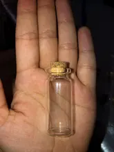 Clear Vials Glass-Bottles Cork Gifts Empty Wedding Small Home-Decoration for Holiday