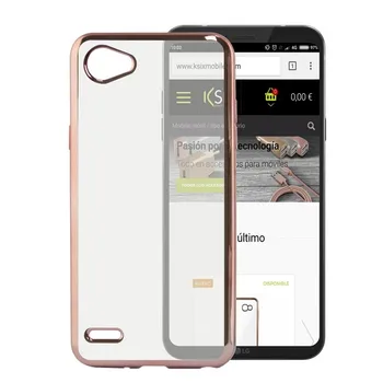 

Mobile case Lg Q6 Flex Metal Rose