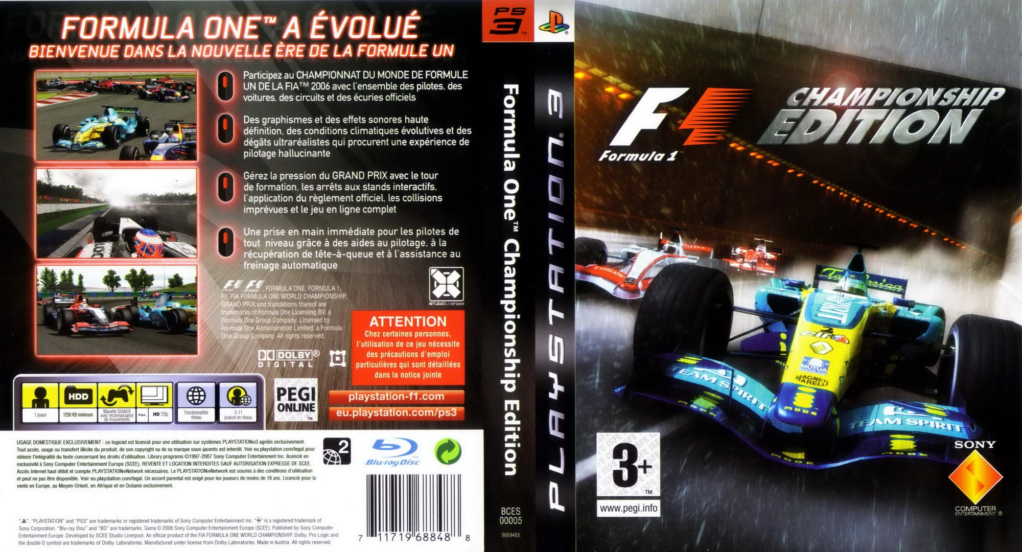 Natuur medeklinker Renderen Formula 1 Championship Edition PS3 game used|Game Deals| - AliExpress