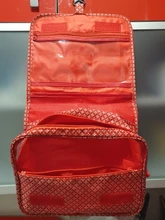 Bolsos de maquillaje para mujeres, Neceser de viaje de alta calidad, organizador de artículos de tocador, impermeable, almacenamiento colgante, bolsa de baño