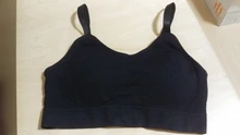 Sports-Bra Vest Back-Padded Gym Fitness Seamless Workout Push-Up Running Women Shockproof