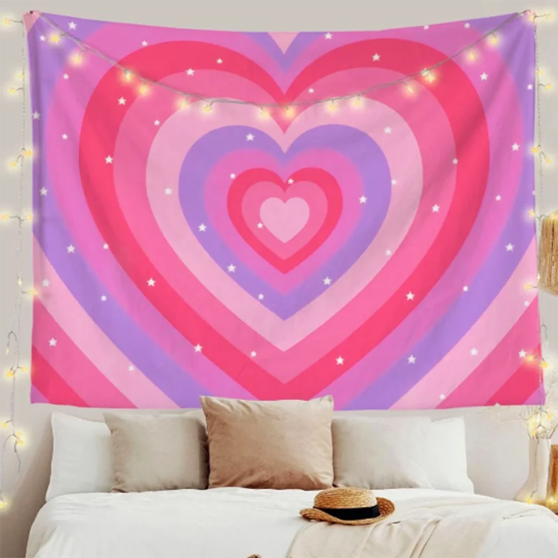 https://ae01.alicdn.com/kf/U75c8e574f55847ff9bbd0042d8c0327f2/Heart-Star-Print-Tapestry-Couple-Dormitory-Pink-Aesthetic-Style-Hippie-Boho-Wall-Tapestries-Mandala-Fabric-Mat.png