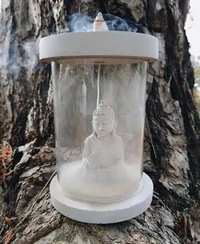 

Backflow Incense with Buddha relaxing refreshing special gift