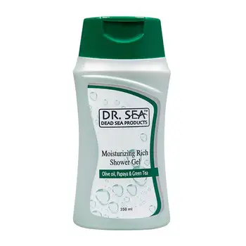 

Shower gel Dr. sea moisturizing rich shower gel-olive, Papaya & Green Tea (Mini)