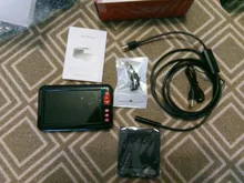 F200 Cámara endoscopio Industrial inspección boroscopio 8MM lente 8 LEDs HD1080P Pantalla de 4,3 pulgadas Monitor de pantalla IP67 impermeable