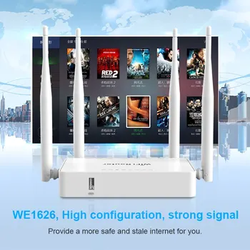 

Original WE1626 Wireless WiFi Router For 3G 4G USB Modem With 4 External Antennas 802.11g 300Mbps