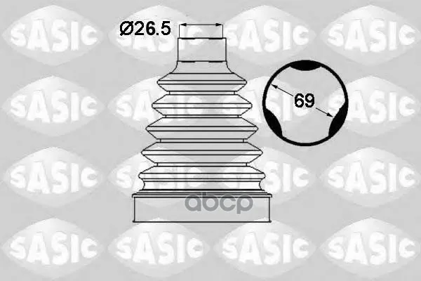 Комплект Пыльника Шруса Внутреннего Sasic 1904017 Sasic арт. 1904017