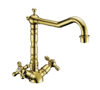 

Gappo g4063-6 mixer kitchen gold-plated